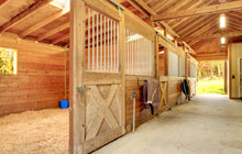 Lower Ochrwyth stable construction leads
